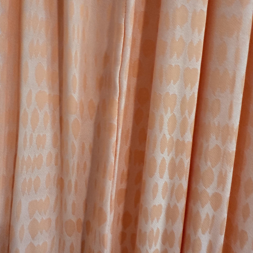 Light Orange Sleeveless Dress - Picture 4 of 4